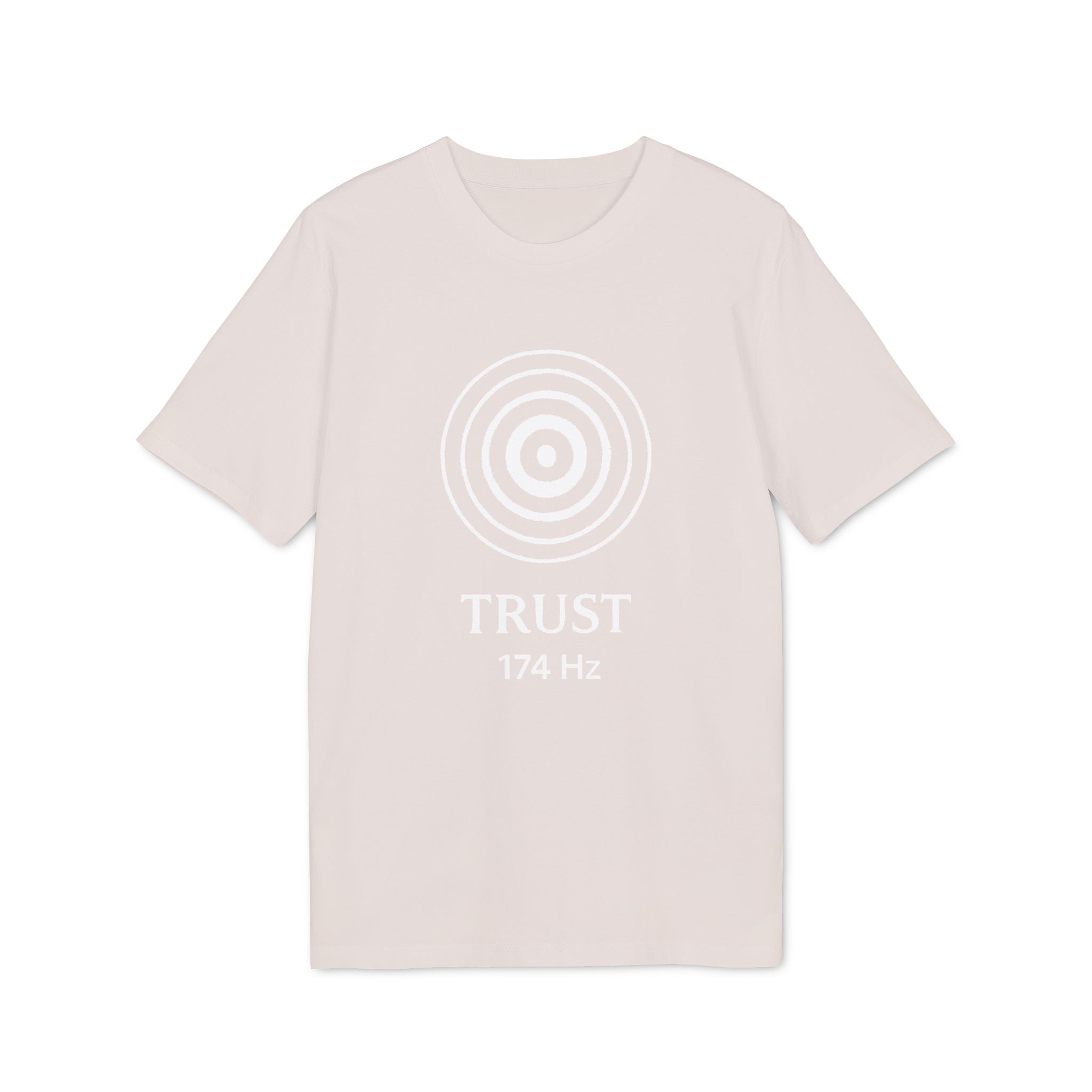 Trust 174 Hz T-Shirt — Minimal Spiritual Frequency Tee
