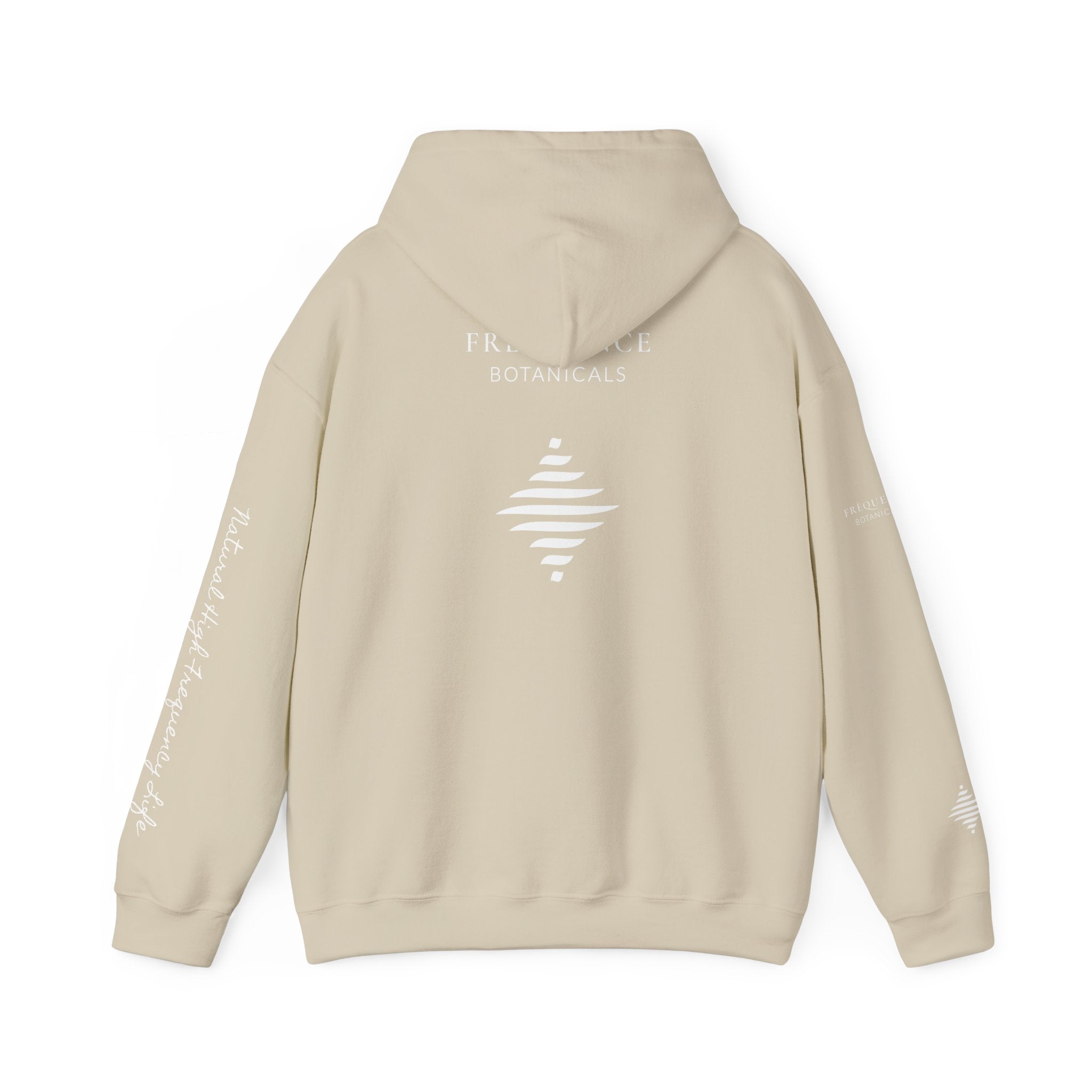 Express 741 Hz Star Logo Hoodie | Frequency Botanical Minimalist Design