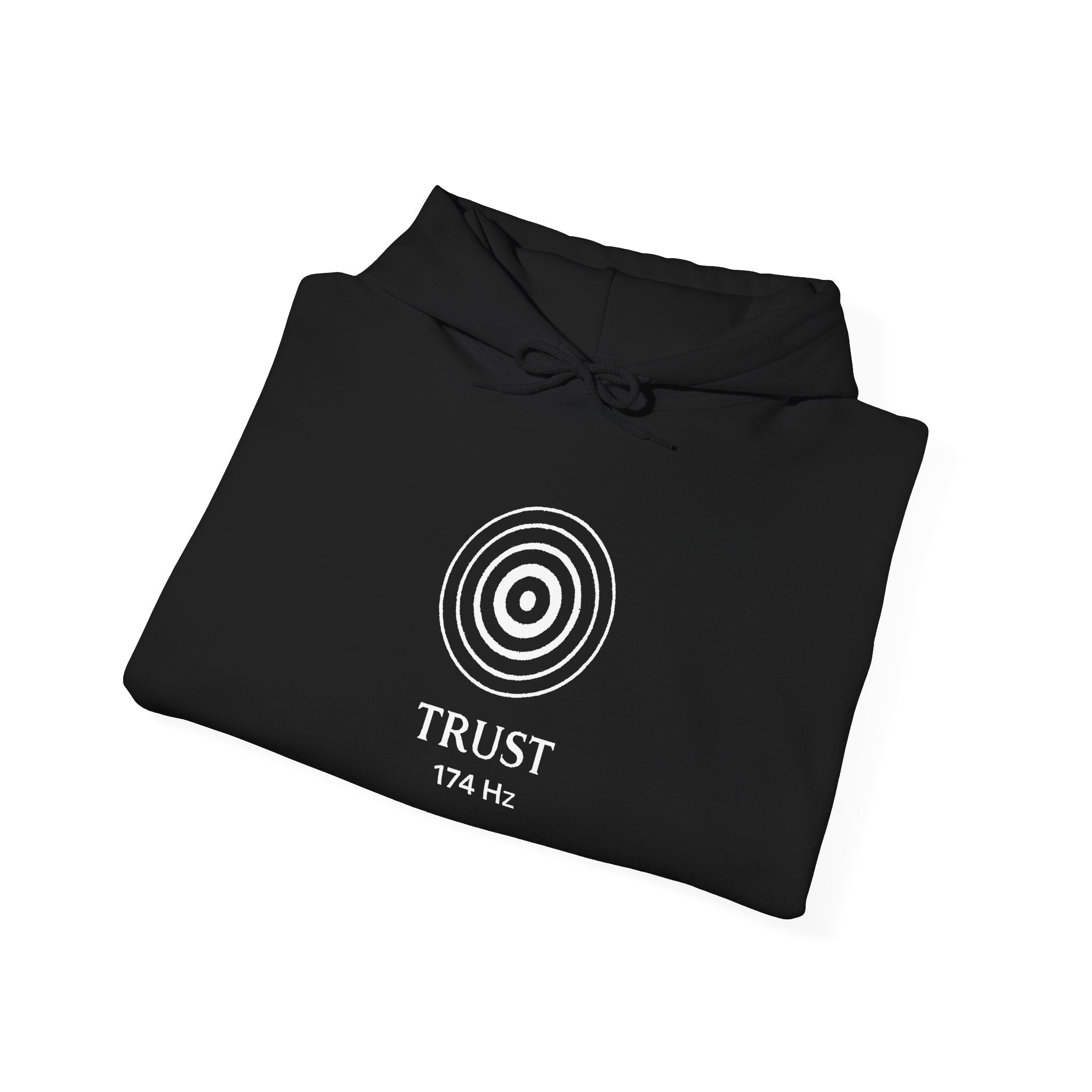Trust 174 Hz Star Logo Hoodie | Frequency Botanical Minimalist Design