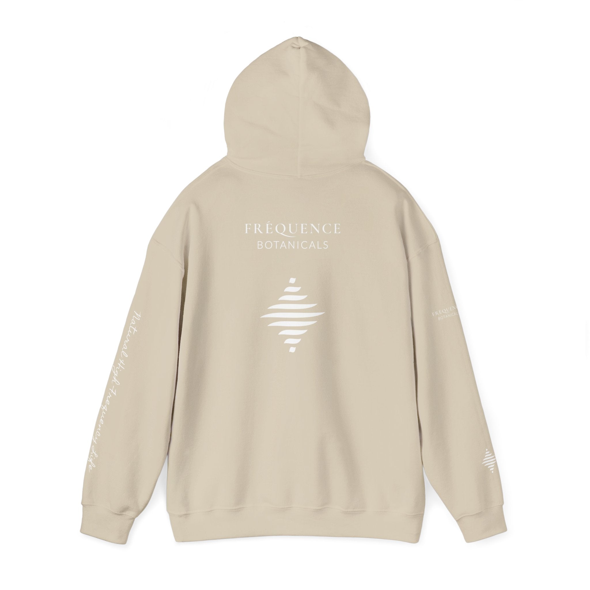 Express 741 Hz Star Logo Hoodie | Frequency Botanical Minimalist Design