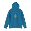 Instinct 396 Hz Star Logo Hoodie | Frequency Botanical Minimalist Design