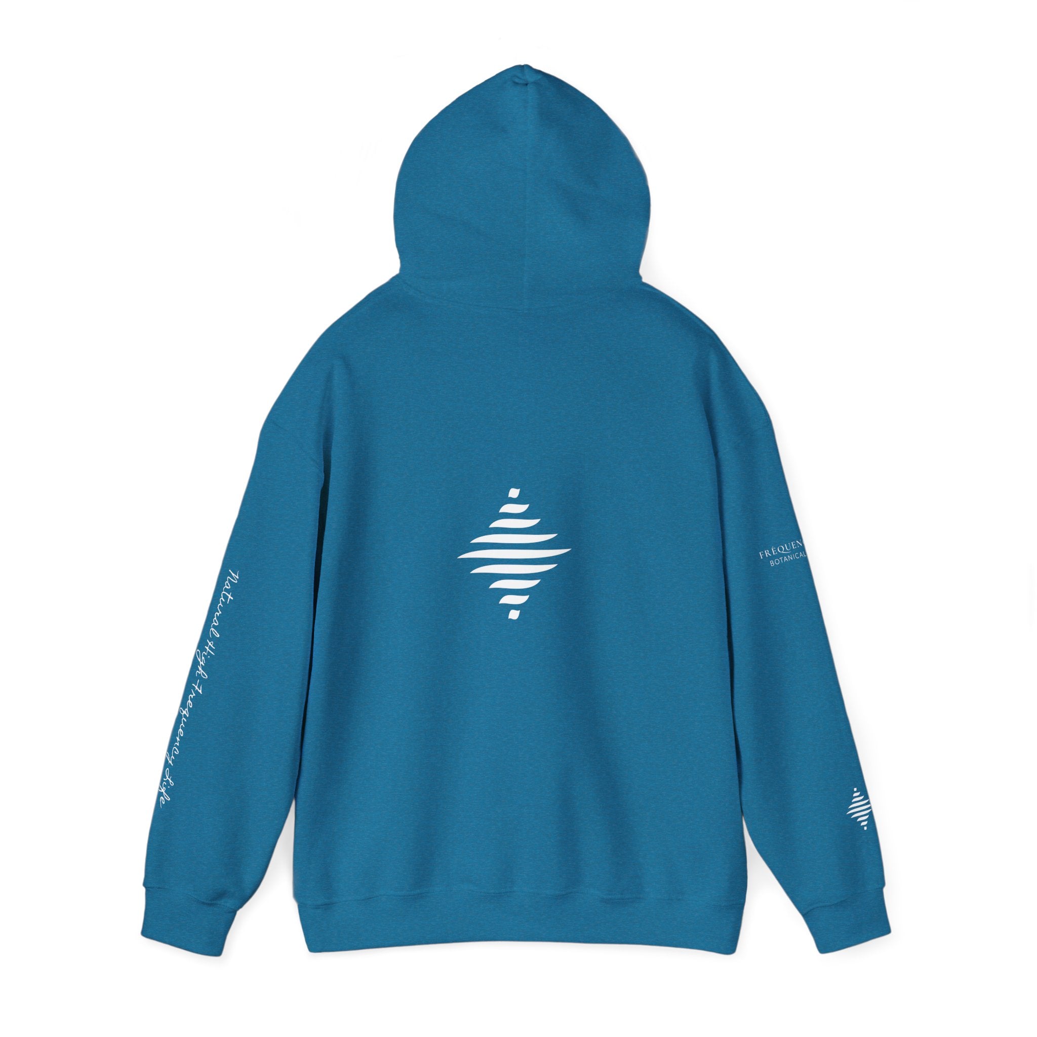 Inspire 965 Hz Star Logo Hoodie | Frequency Botanical Minimalist Design