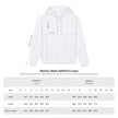 Frequence Sounder Hoodie — Minimalist Organic Pullover with Geometric Soundwave Graphics