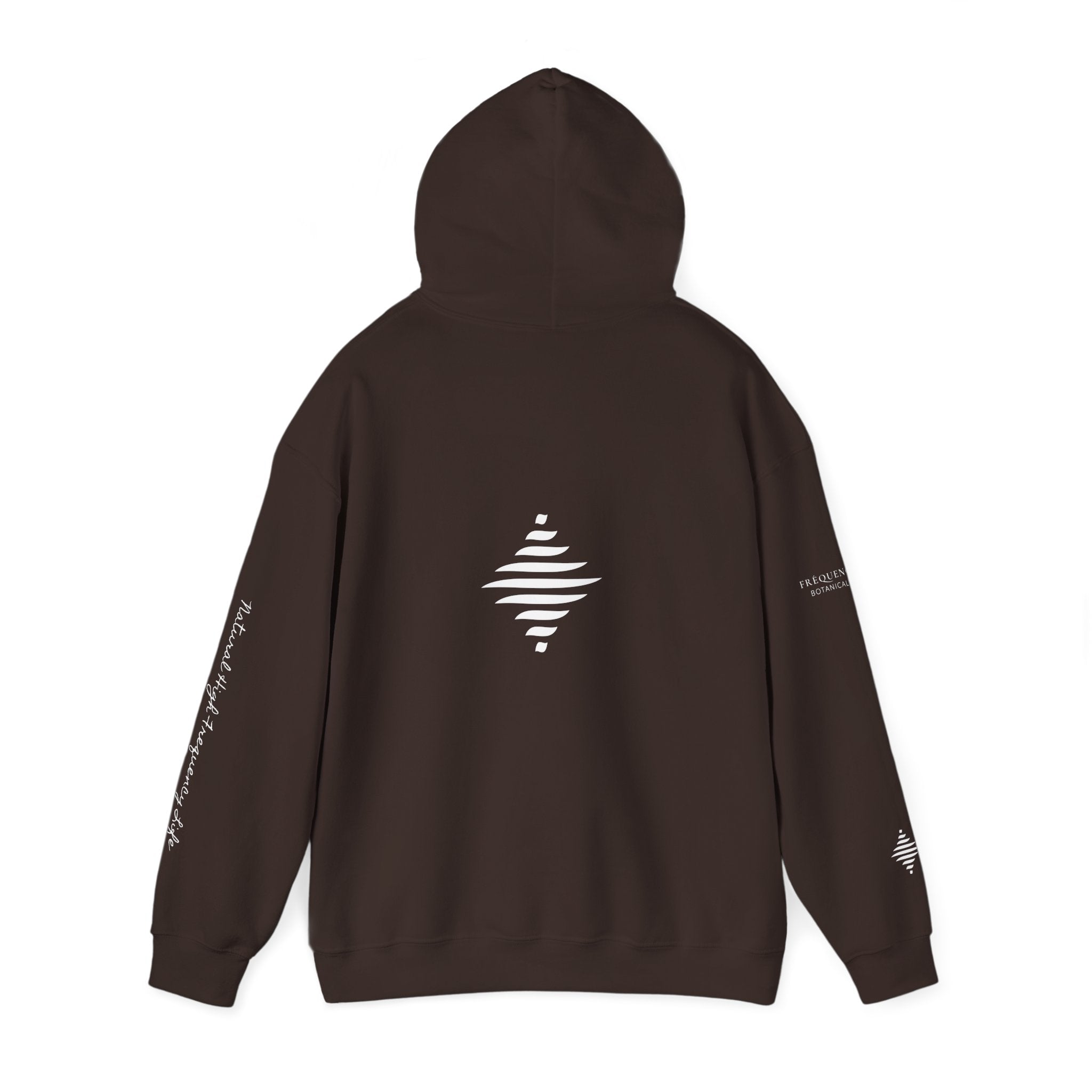 Inspire 965 Hz Star Logo Hoodie | Frequency Botanical Minimalist Design