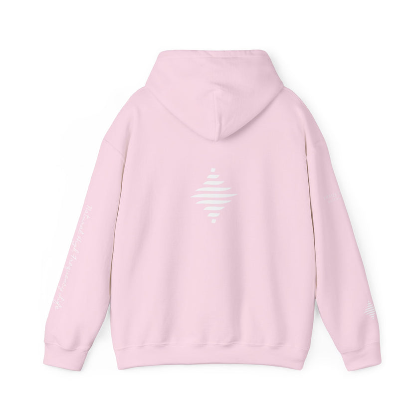 Inspire 965 Hz Star Logo Hoodie | Frequency Botanical Minimalist Design