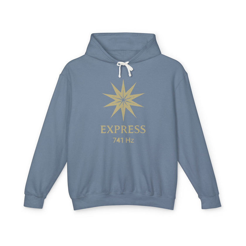 F°7 - EXPRESS - Unisex Lightweight Hooded Sweatshirt