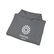 Inspire 965 Hz Star Logo Hoodie | Frequency Botanical Minimalist Design