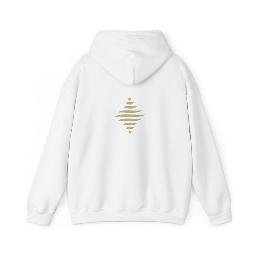 Instinct 396 Hz Star Logo Hoodie | Frequency Botanical Minimalist Design