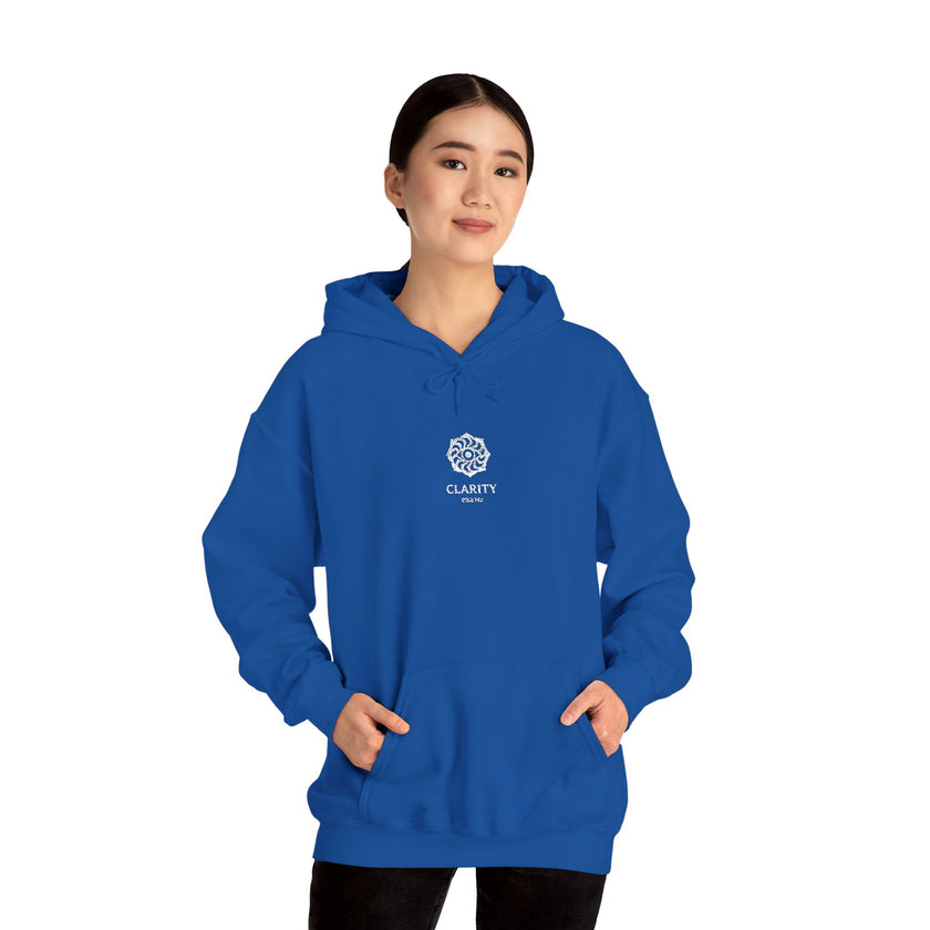 F°8 - CLARITY - EMBROIDERED Unisex Heavy Blend™ Hooded Sweatshirt