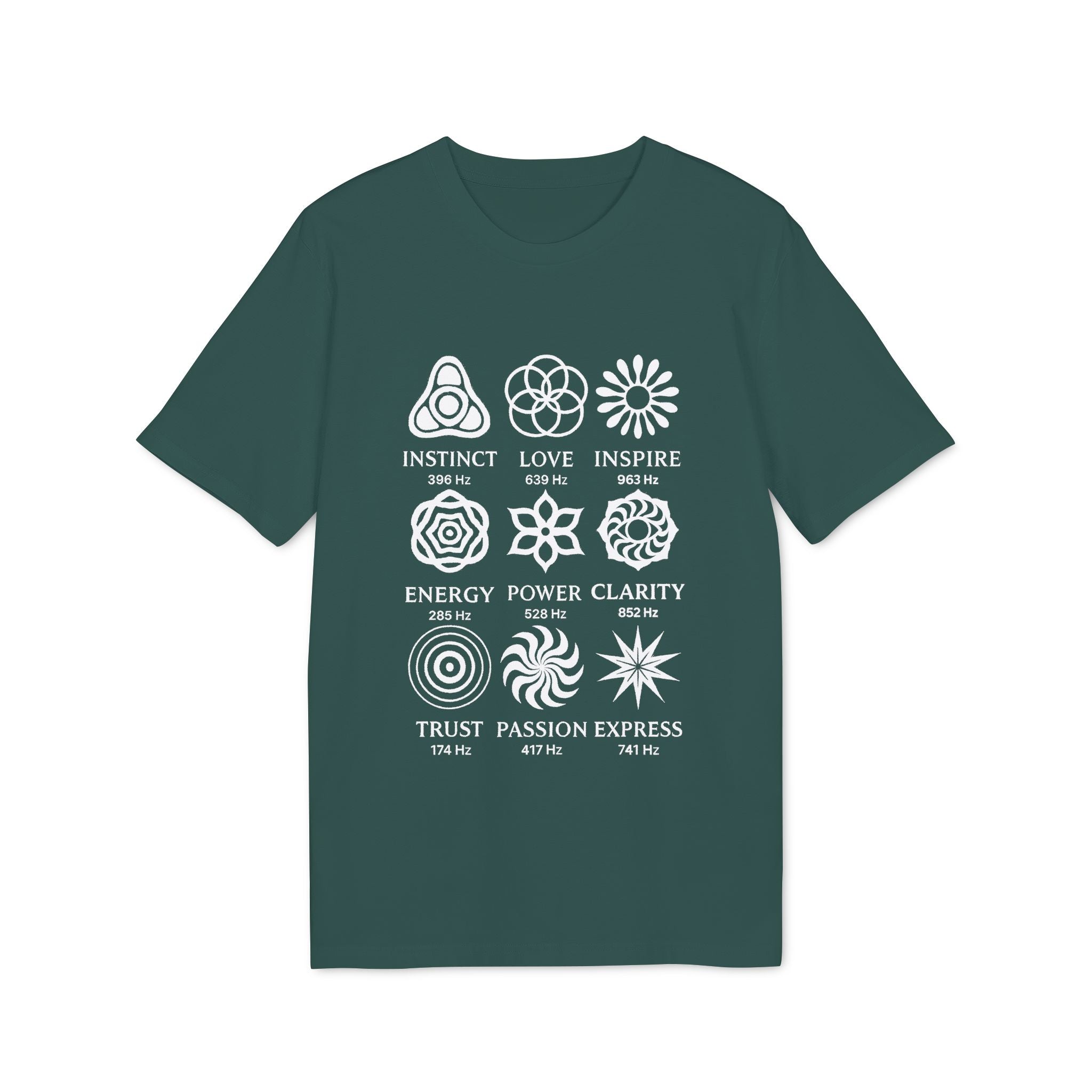 All Frequencies -  T-Shirt — Minimal Spiritual Frequency Tee
