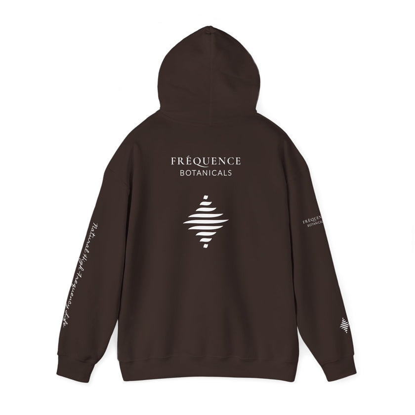 Passion 417 Hz Star Logo Hoodie | Frequency Botanical Minimalist Design