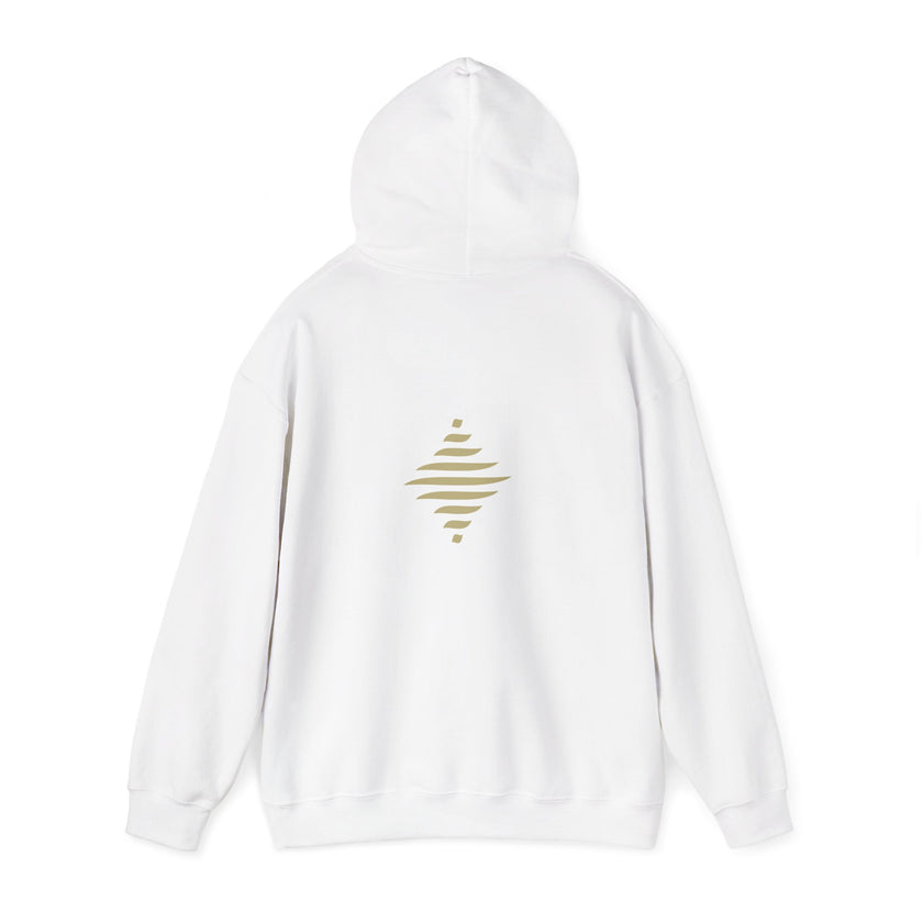 Instinct 396 Hz Star Logo Hoodie | Frequency Botanical Minimalist Design