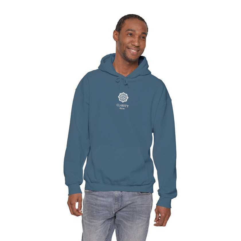F°8 - CLARITY - EMBROIDERED Unisex Heavy Blend™ Hooded Sweatshirt