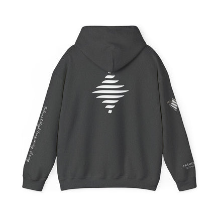 Love 639 Hz Star Logo Hoodie | Frequency Botanical Minimalist Design