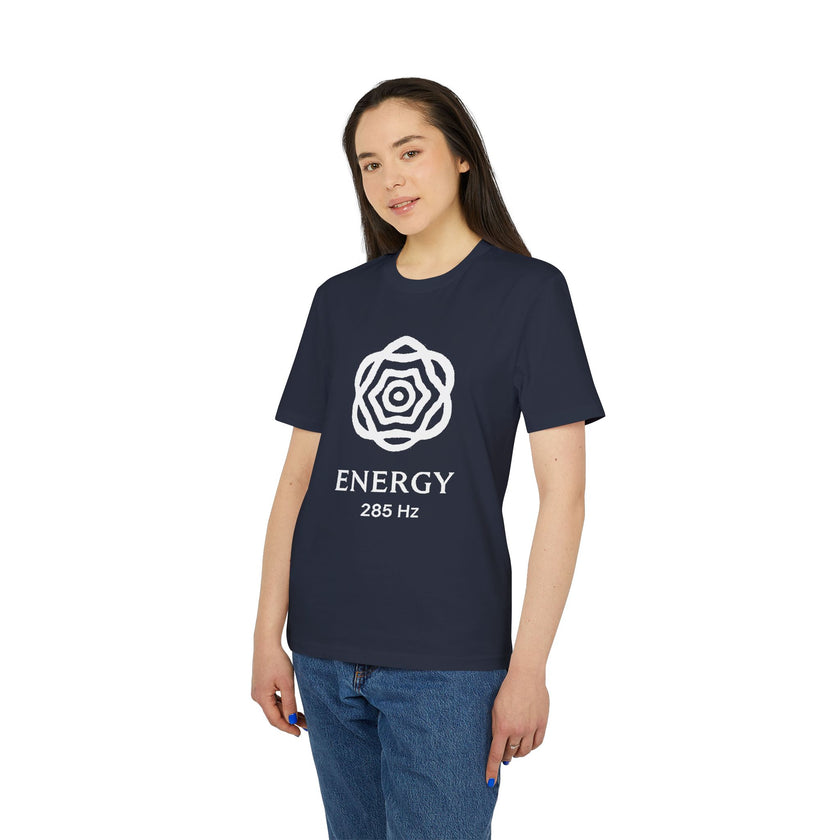 Energy 285 Hz T-Shirt — Minimal Spiritual Frequency Tee