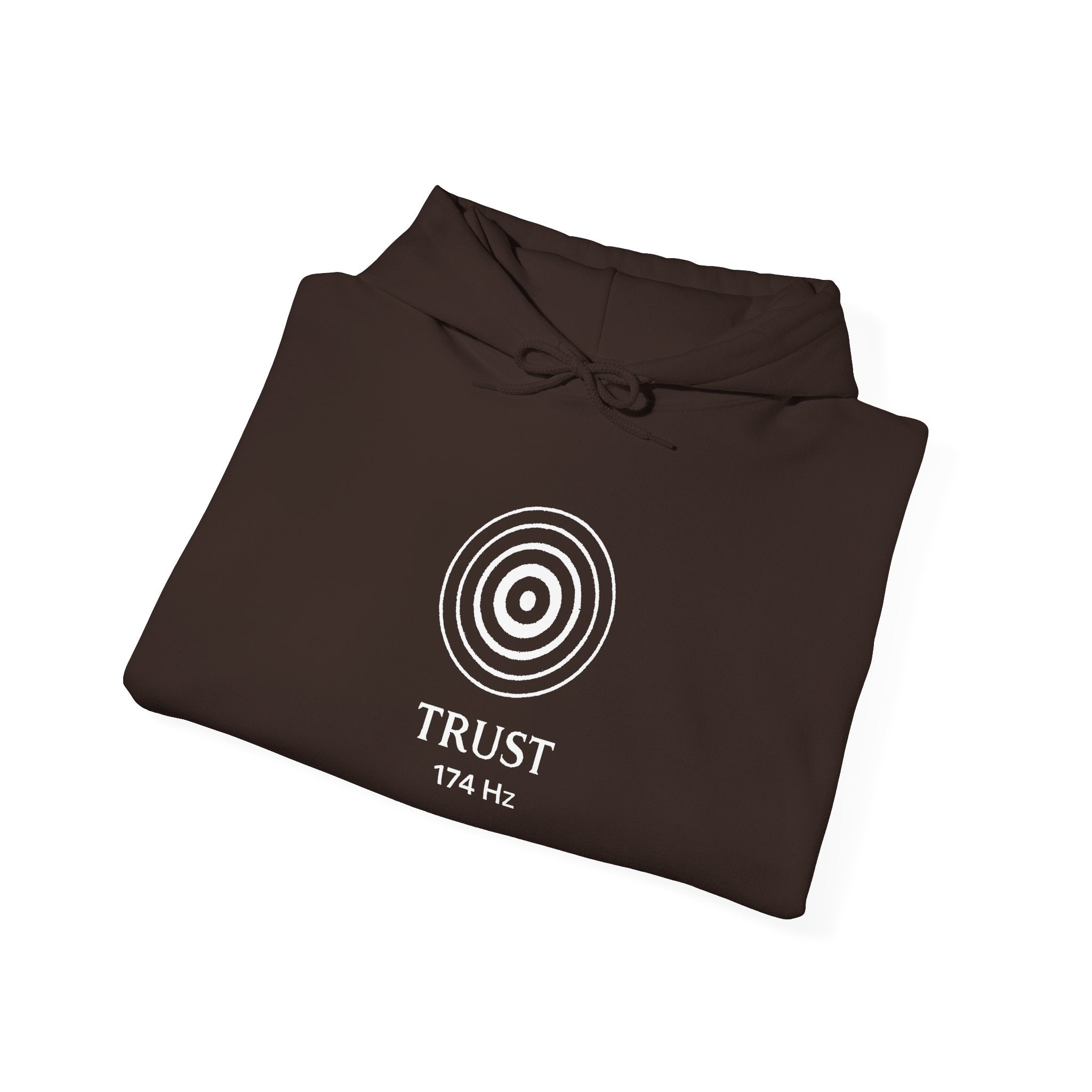 Trust 174 Hz Star Logo Hoodie | Frequency Botanical Minimalist Design