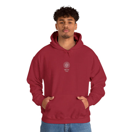 F°1 - TRUST - EMBROIDERED Unisex Heavy Blend™ Hooded Sweatshirt