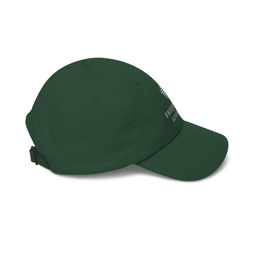 Classic Dad Cap — Minimal Embroidered Baseball Hat