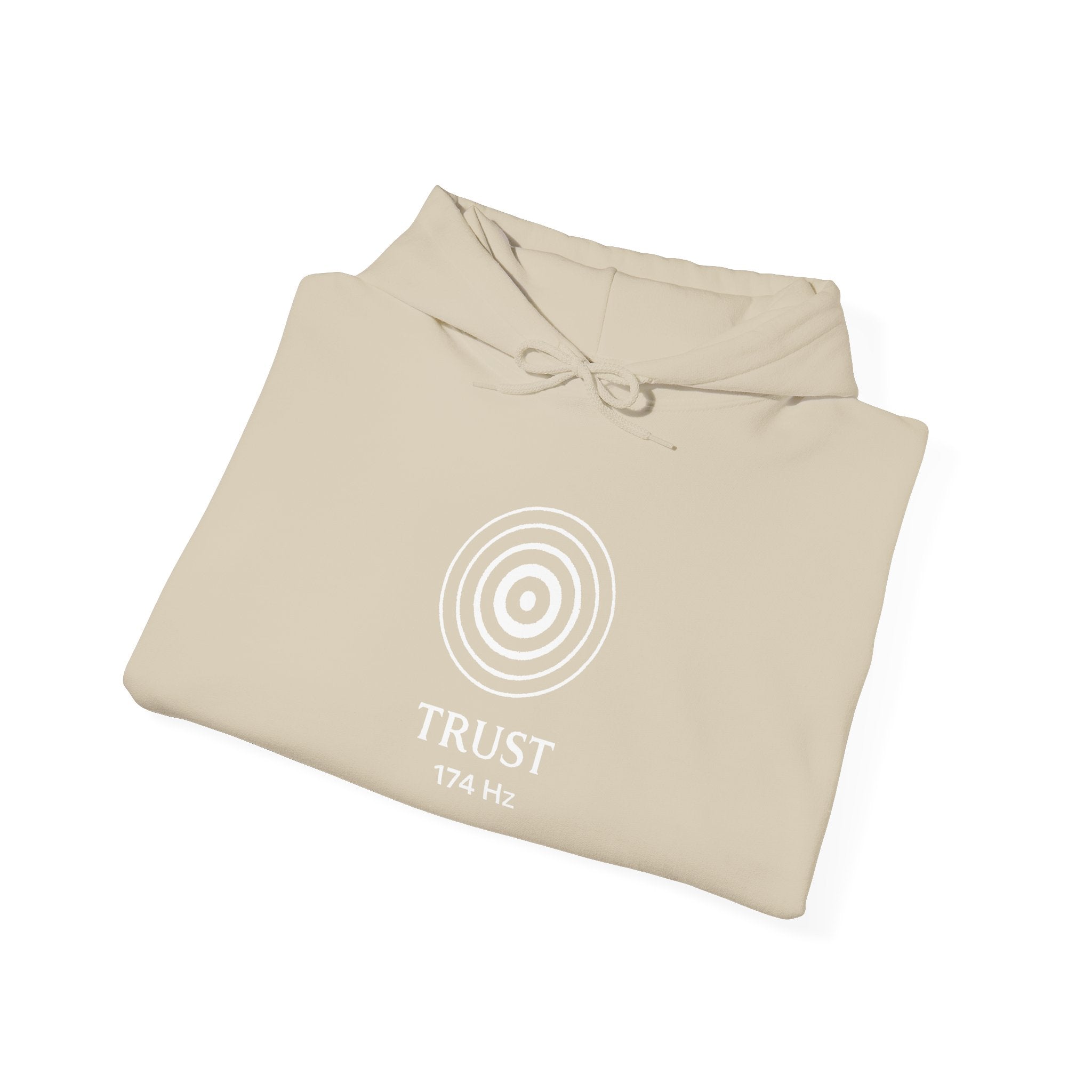 Trust 174 Hz Star Logo Hoodie | Frequency Botanical Minimalist Design
