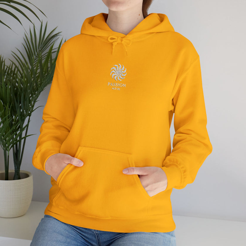 F°4 - PASSION - EMBROIDERED Unisex Heavy Blend™ Hooded Sweatshirt