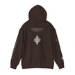 Energy 285 Hz Star Logo Hoodie | Frequency Botanical Minimalist Design