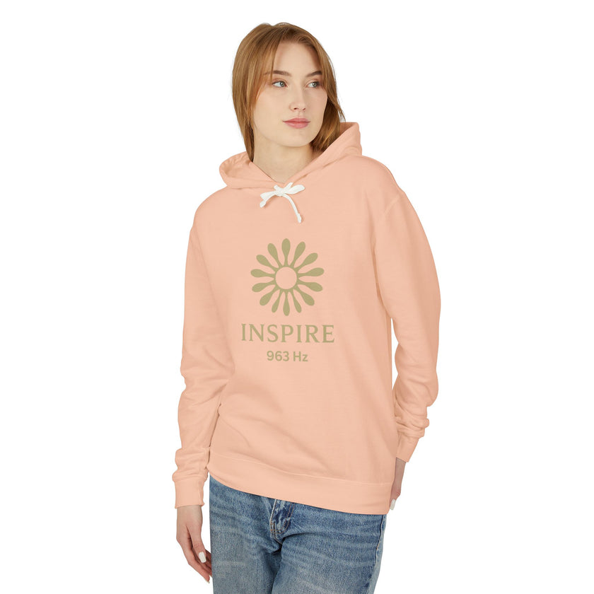 F° 9- INSPIRE - Unisex Lightweight Hooded Sweatshirt