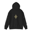 Instinct 396 Hz Star Logo Hoodie | Frequency Botanical Minimalist Design