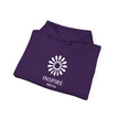 Inspire 965 Hz Star Logo Hoodie | Frequency Botanical Minimalist Design