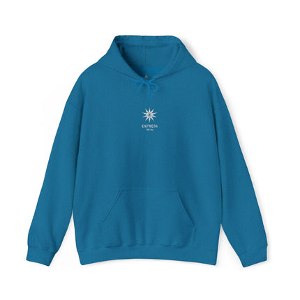 F°7 - EXPRESS - EMBROIDERED Unisex Heavy Blend™ Hooded Sweatshirt