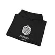 Energy 285 Hz Star Logo Hoodie | Frequency Botanical Minimalist Design