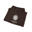 Passion 417 Hz Star Logo Hoodie | Frequency Botanical Minimalist Design