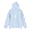 Clarity 852 Hz Star Logo Hoodie | Frequency Botanical Minimalist Design