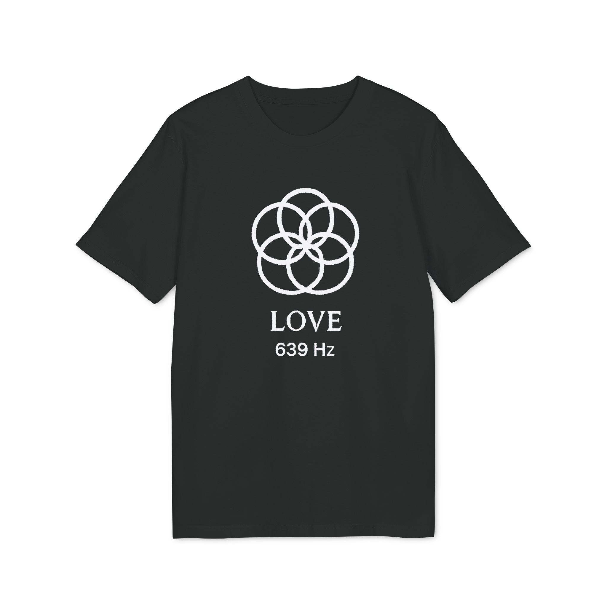 Love 628 Hz T-Shirt — Minimal Spiritual Frequency Tee