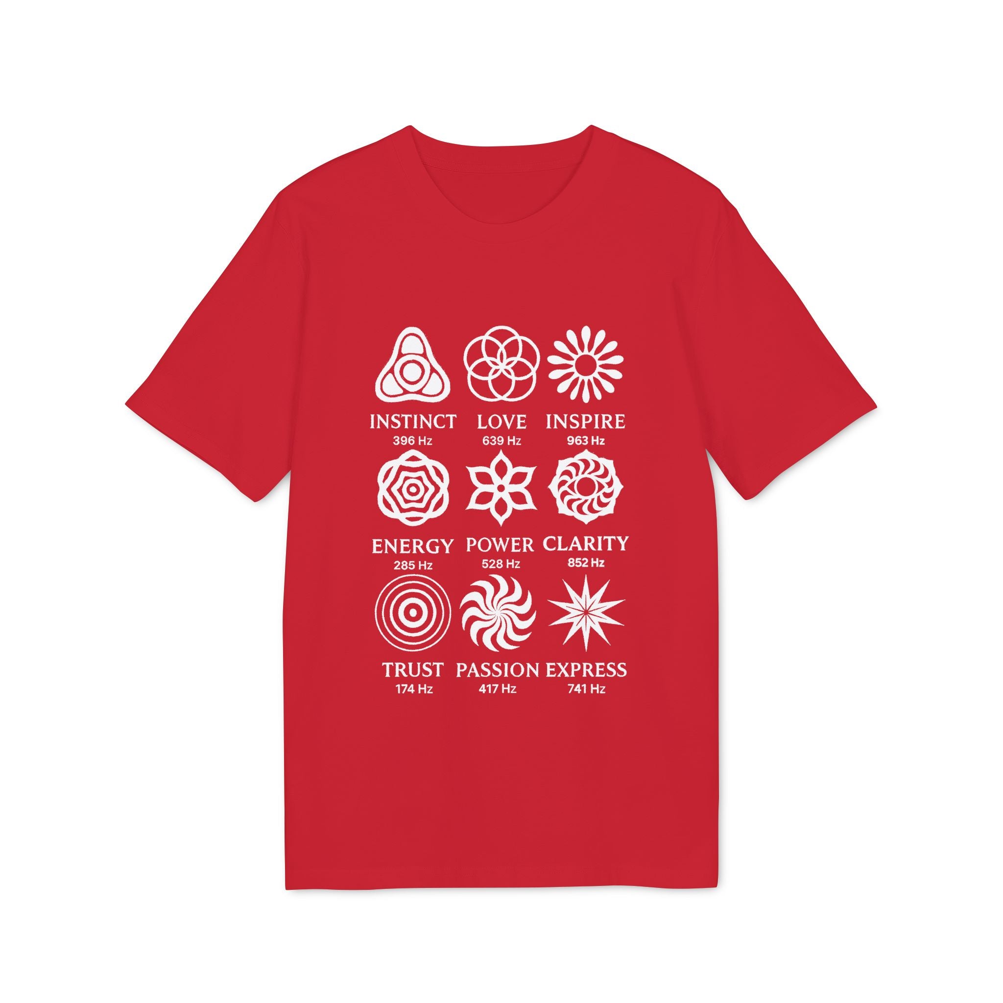 All Frequencies -  T-Shirt — Minimal Spiritual Frequency Tee