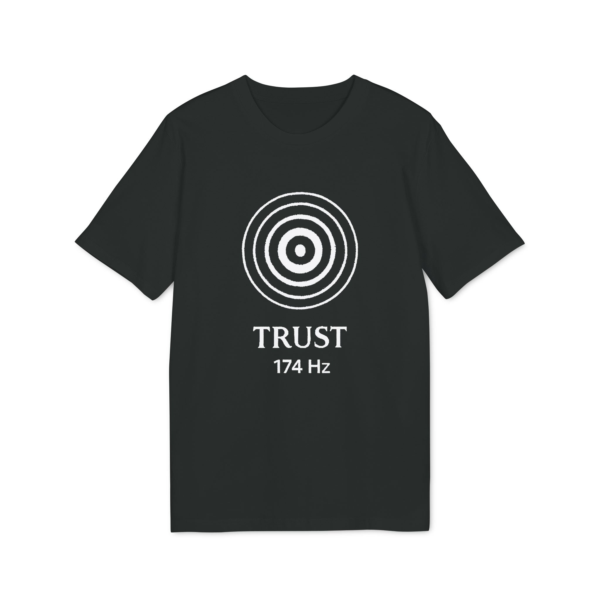 Trust 174 Hz T-Shirt — Minimal Spiritual Frequency Tee