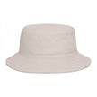 Frequénce Botanicals Embroidered Bucket Hat — Earthy Brown Garden Logo Sun Hat