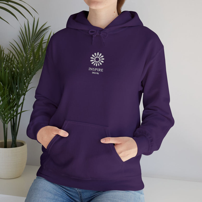 F°9 - INSPIRE - EMBROIDERED Unisex Heavy Blend™ Hooded Sweatshirt