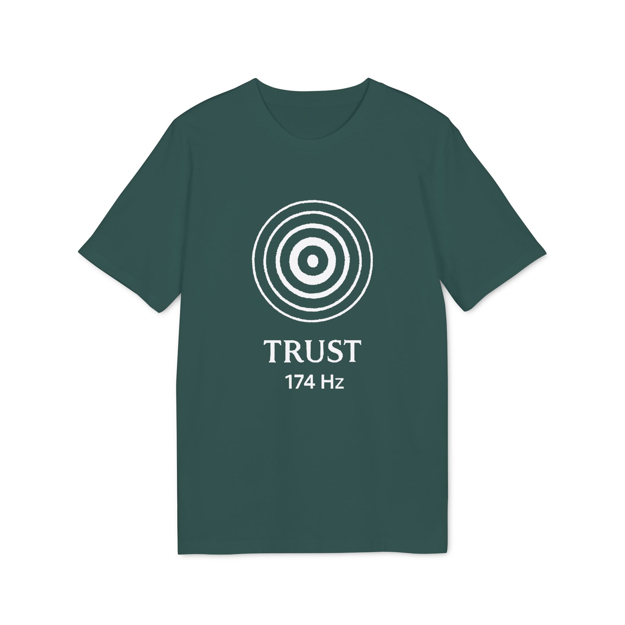 Trust 174 Hz T-Shirt — Minimal Spiritual Frequency Tee