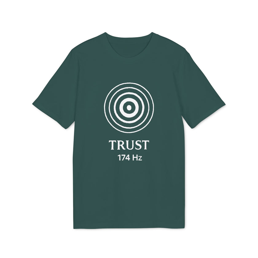 Trust 174 Hz T-Shirt — Minimal Spiritual Frequency Tee