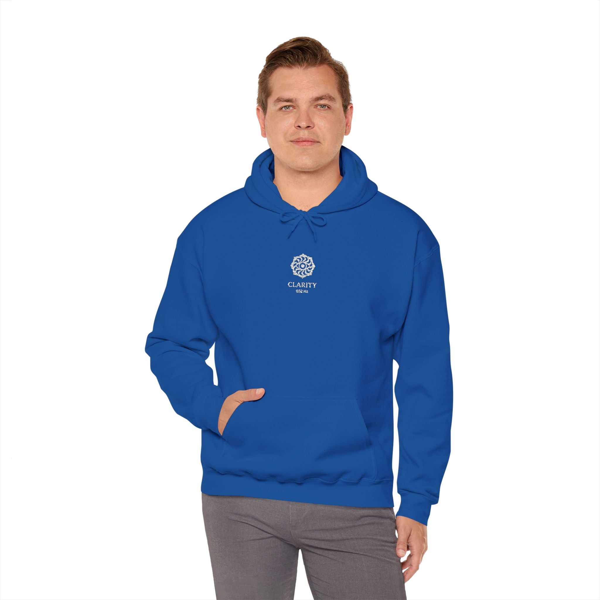 F°8 - CLARITY - EMBROIDERED Unisex Heavy Blend™ Hooded Sweatshirt