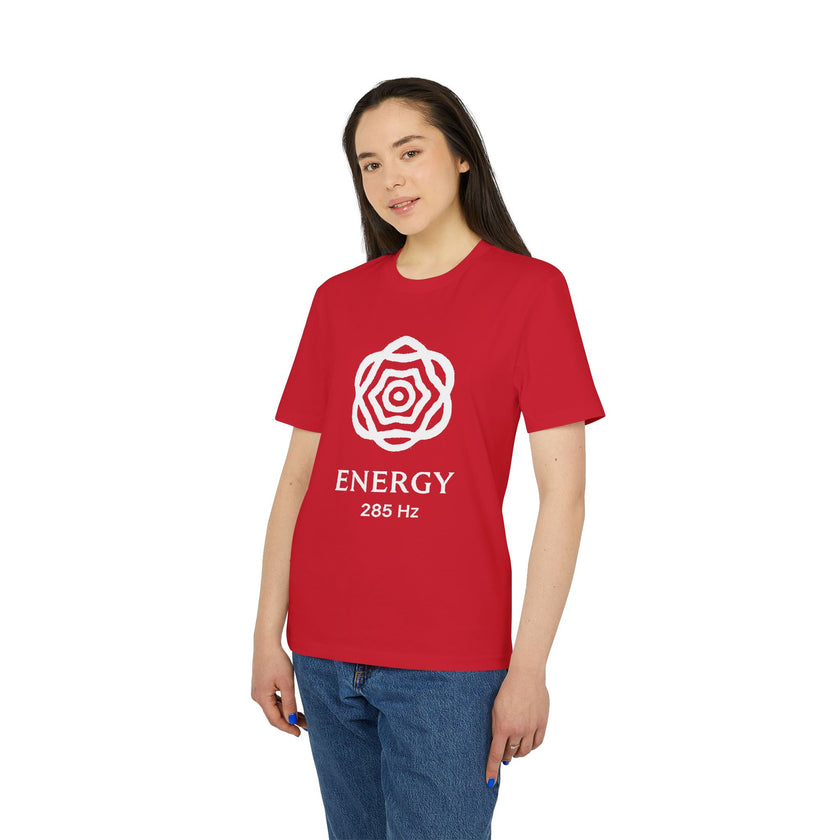 Energy 285 Hz T-Shirt — Minimal Spiritual Frequency Tee