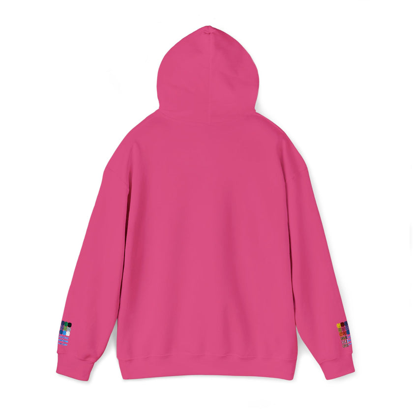 F°6 - LOVE - EMBROIDERED Unisex Heavy Blend™ Hooded Sweatshirt
