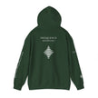 Express 741 Hz Star Logo Hoodie | Frequency Botanical Minimalist Design