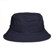 Frequénce Botanicals Embroidered Bucket Hat — Earthy Brown Garden Logo Sun Hat