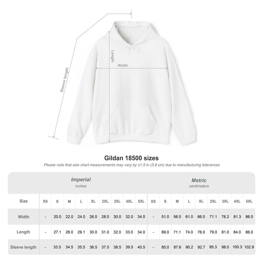 F°9 - INSPIRE - EMBROIDERED Unisex Heavy Blend™ Hooded Sweatshirt