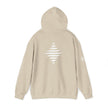 Love 639 Hz Star Logo Hoodie | Frequency Botanical Minimalist Design