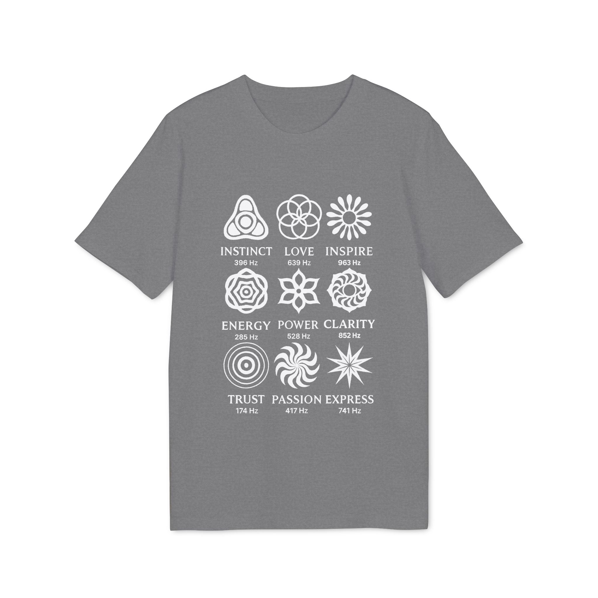 All Frequencies -  T-Shirt — Minimal Spiritual Frequency Tee