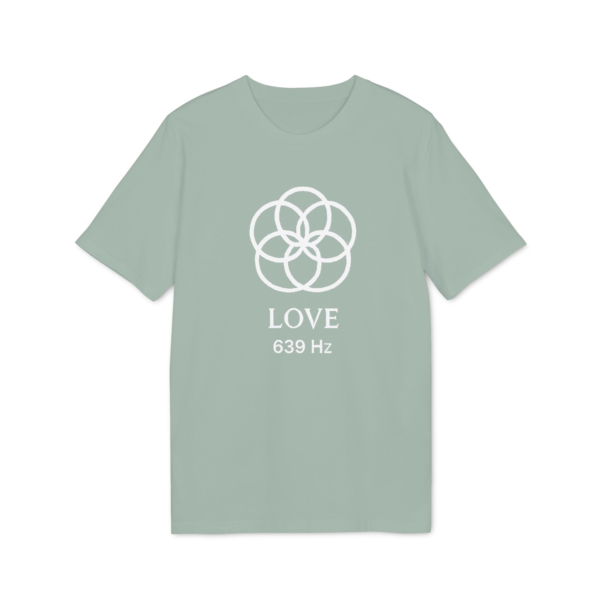 Love 628 Hz T-Shirt — Minimal Spiritual Frequency Tee
