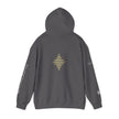 Instinct 396 Hz Star Logo Hoodie | Frequency Botanical Minimalist Design
