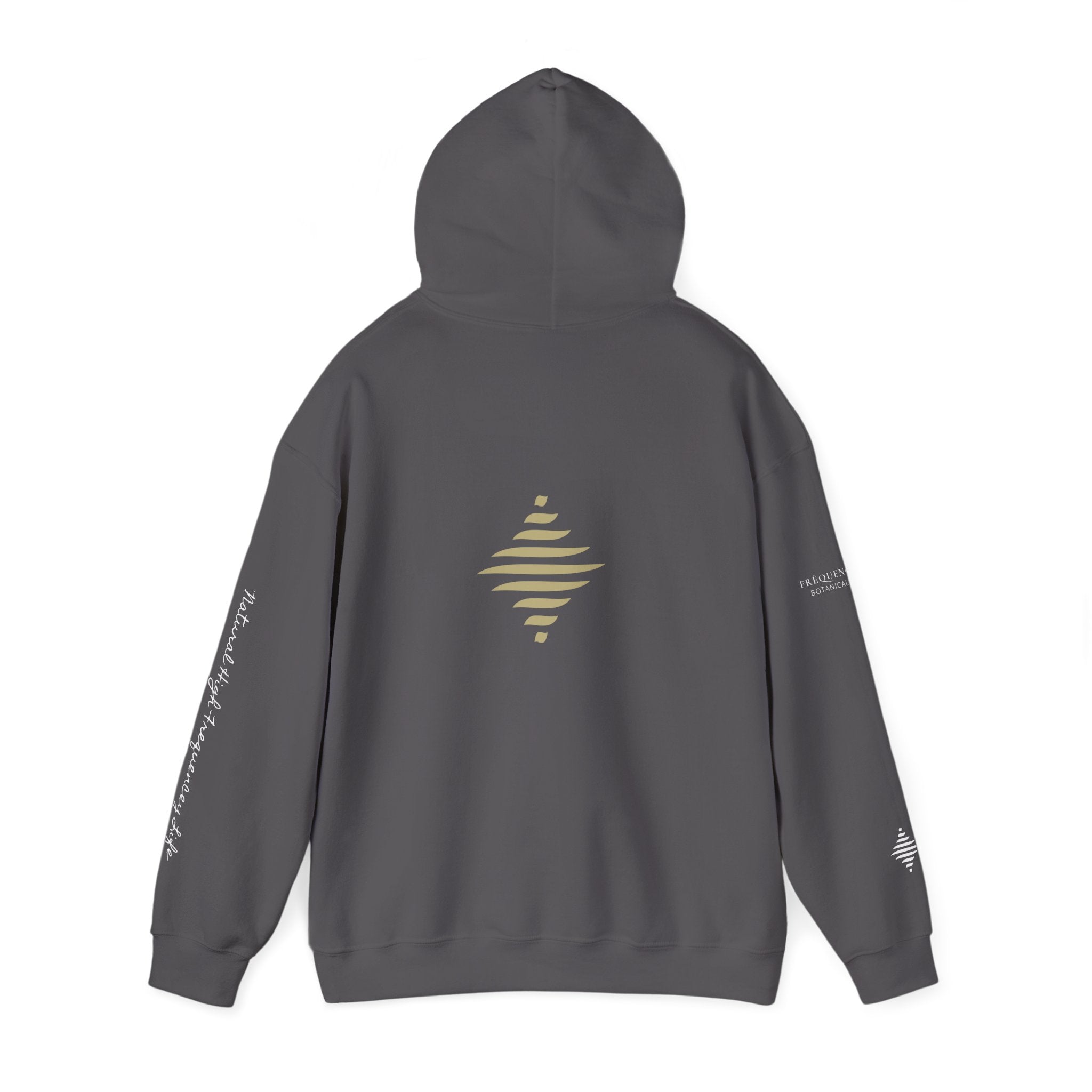 Instinct 396 Hz Star Logo Hoodie | Frequency Botanical Minimalist Design